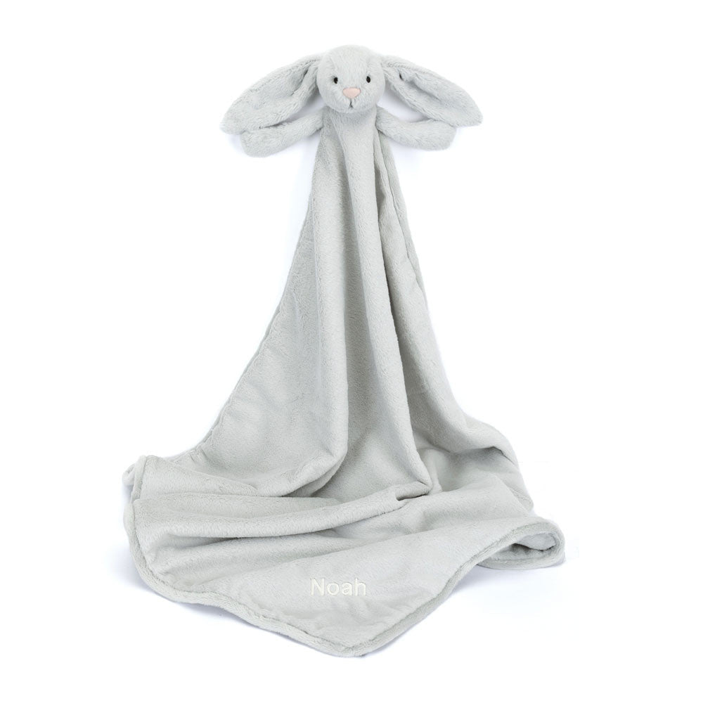 Bashful Silver Bunny Blankie - Zinnias Gift Boutique