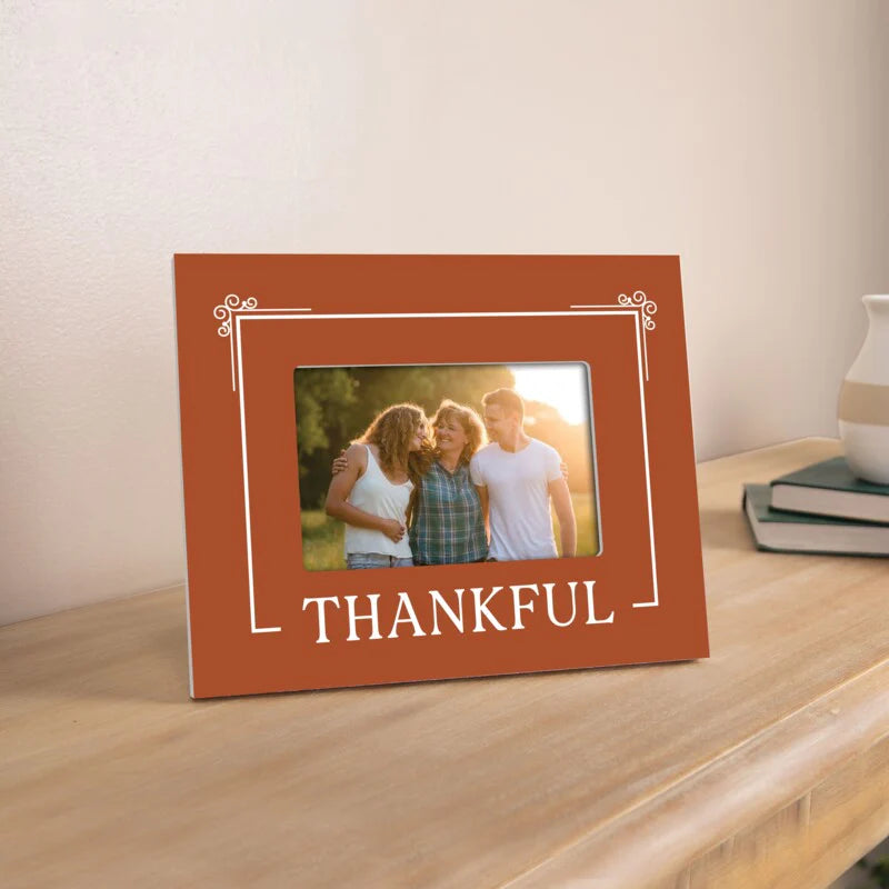 Thankful photo frame