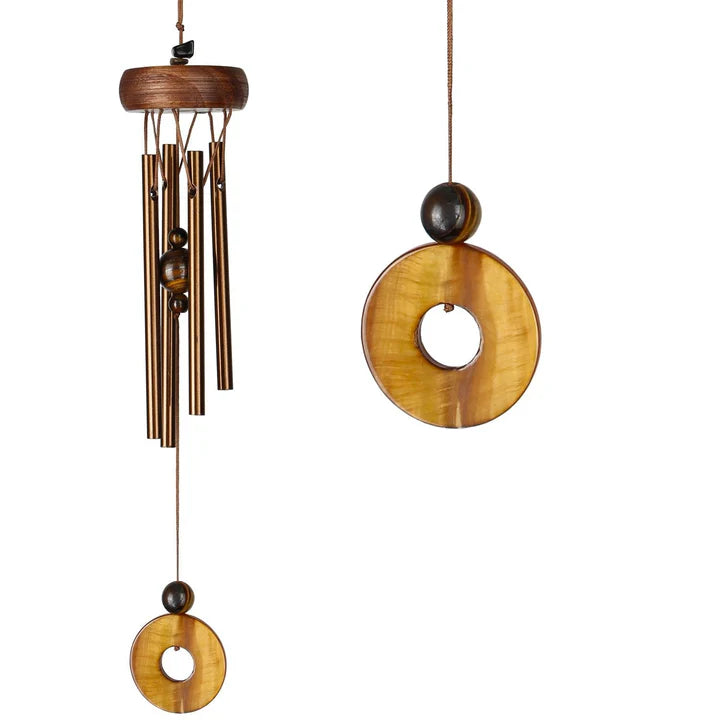 Precious Stones Chime - Tiger's Eye - Zinnias Gift Boutique