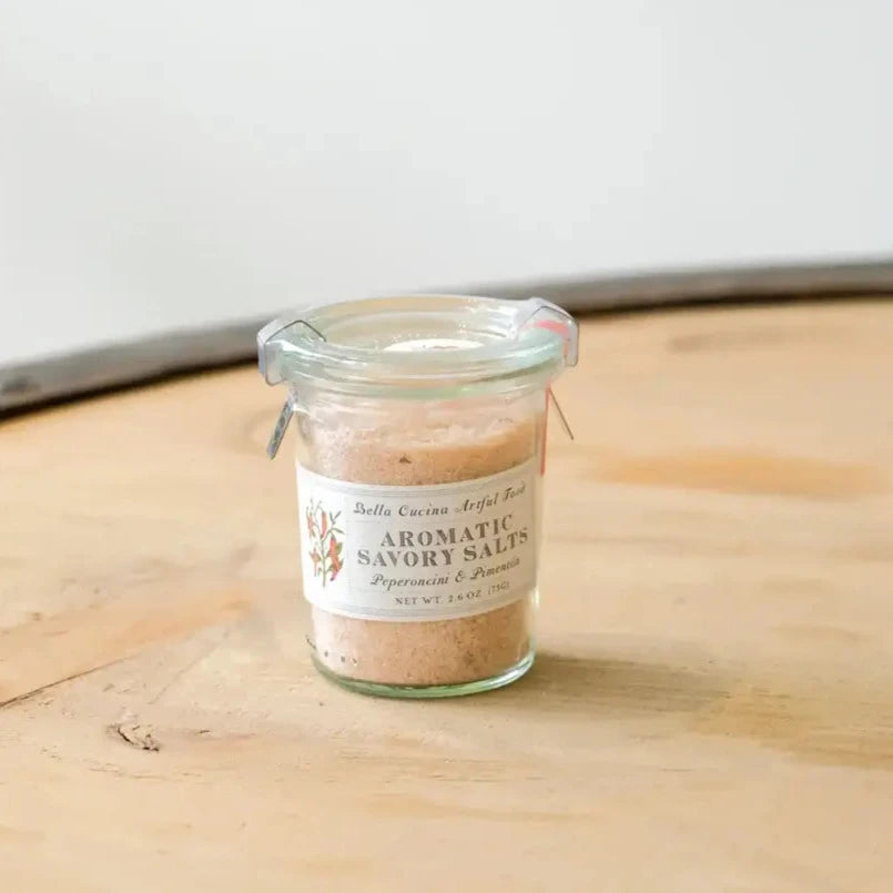Peperoncini & Pimenton Savory Salt, 2.6 oz. - Zinnias Gift Boutique