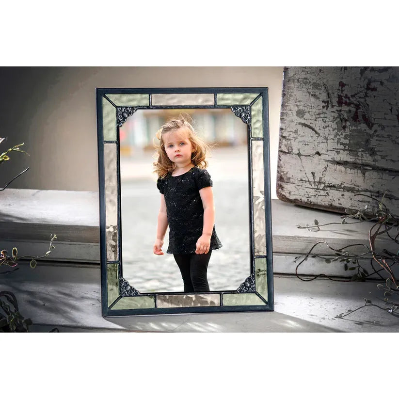 Stained Glass Picture Frame - Zinnias Gift Boutique