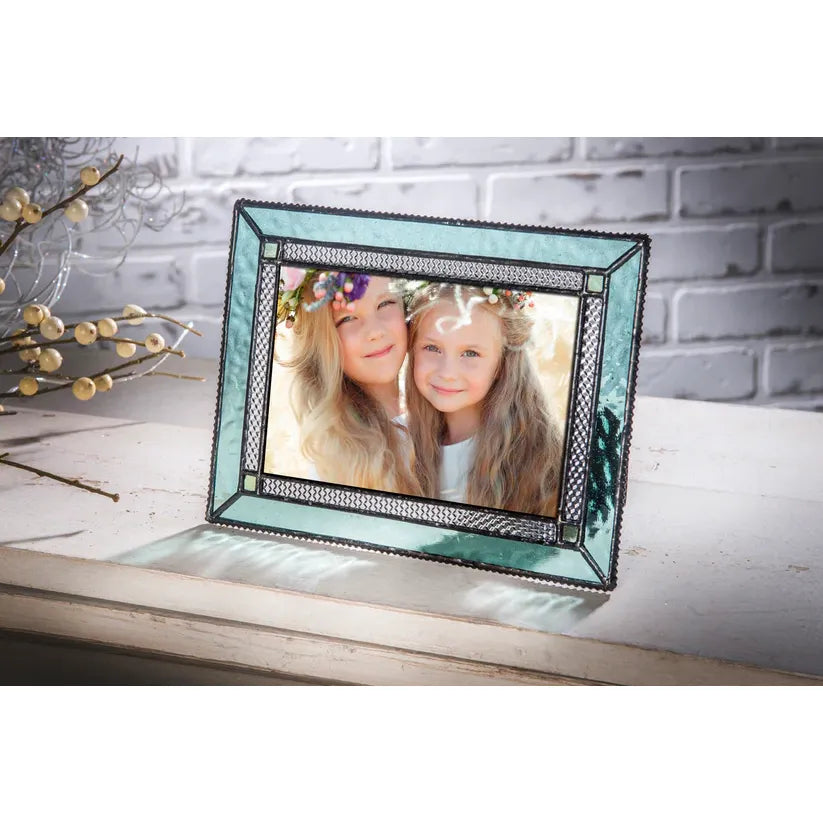 Stained Glass Picture Frame - Zinnias Gift Boutique