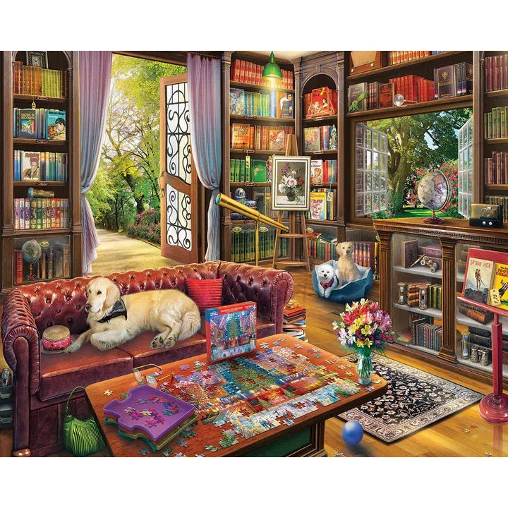 Puzzle Library (1796pz) - 1000 Piece Jigsaw Puzzle