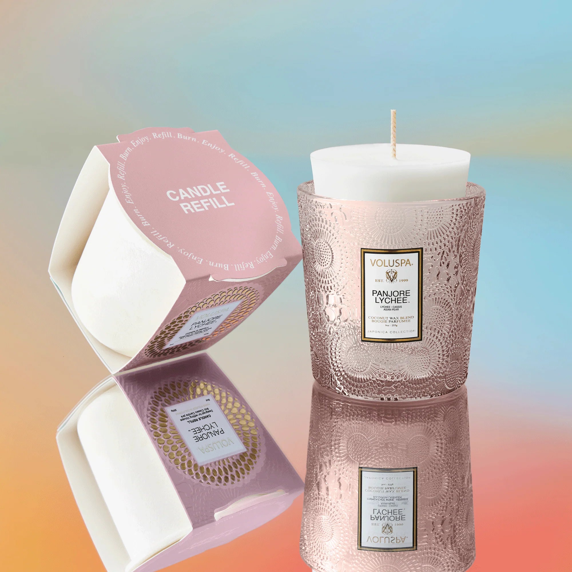 Panjore Lychee Candle - Zinnias Gift Boutique