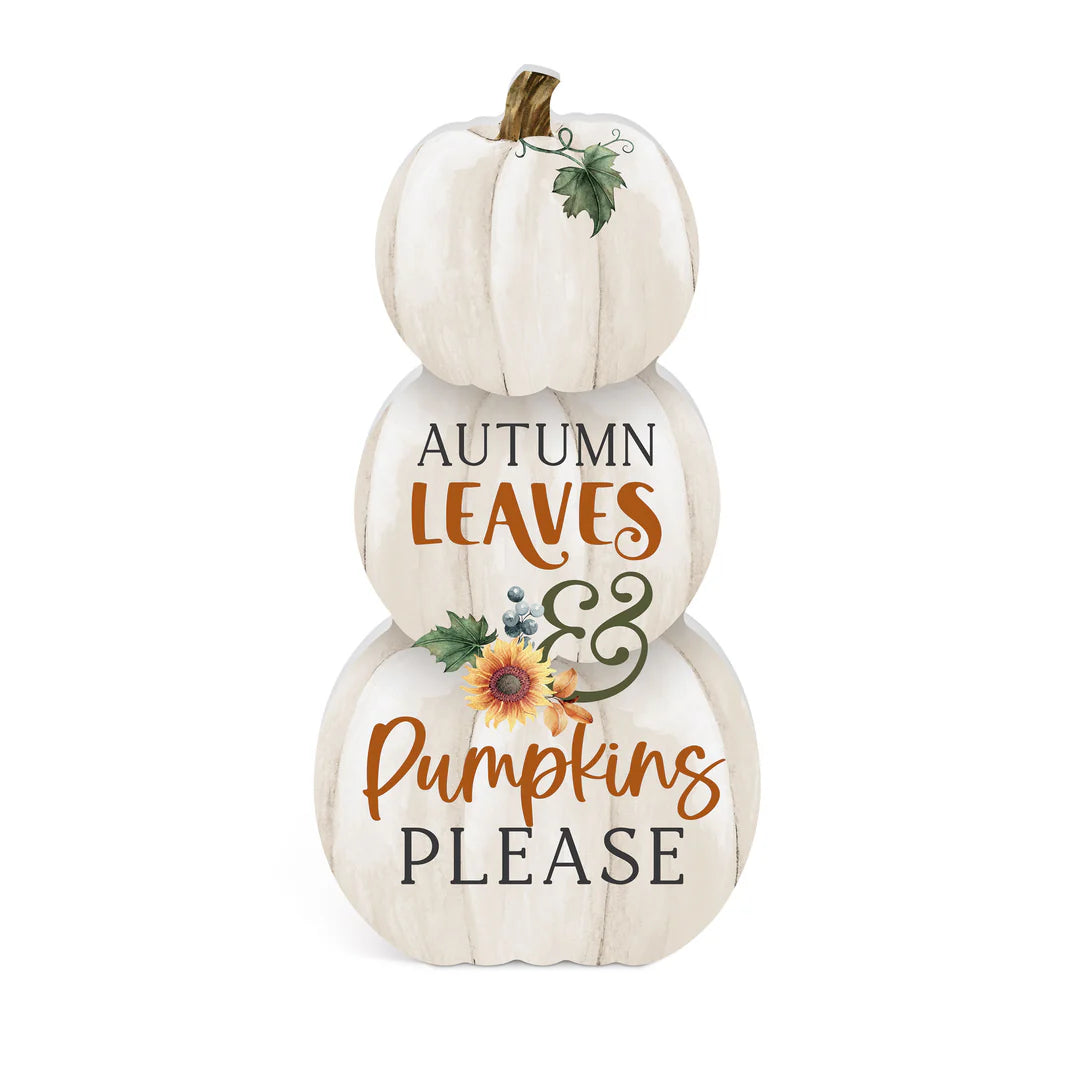 Autumn Leaves &amp; Pumpkins Please