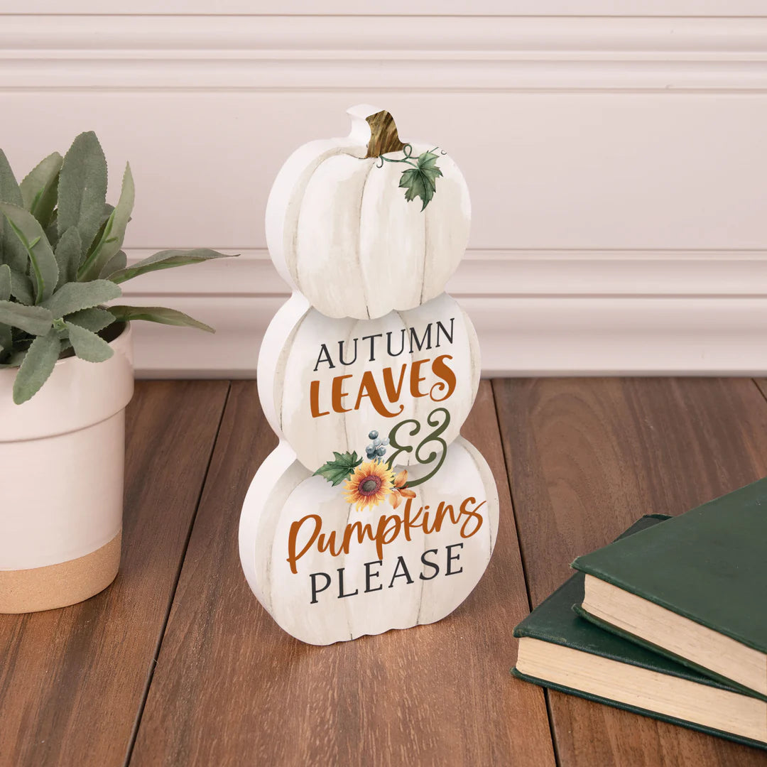 Autumn Leaves &amp; Pumpkins Please