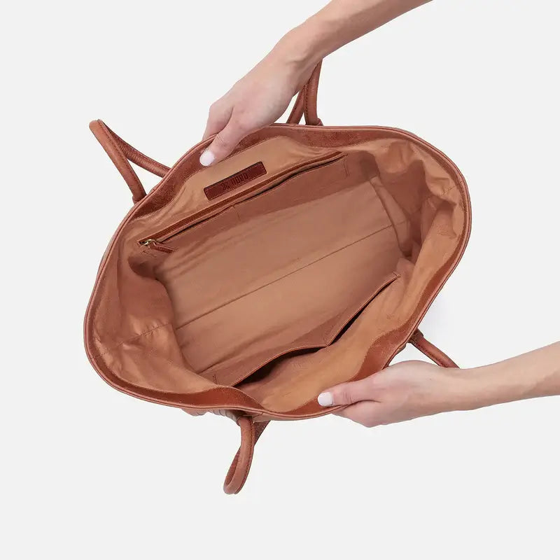 Phoebe Tote Saddle - Zinnias Gift Boutique