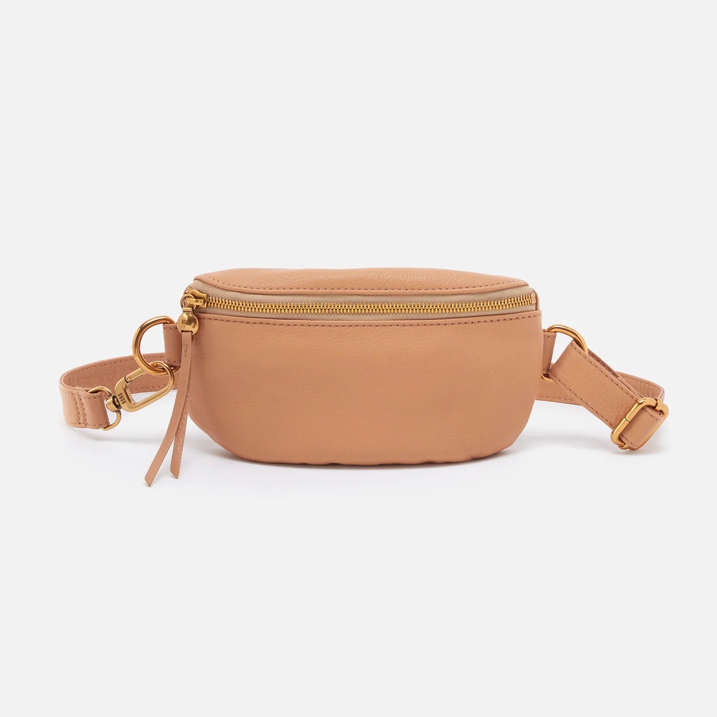 Fern Belt Bag Sandstorm in Pebbled Leather - Zinnias Gift Boutique