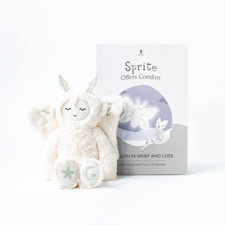 Sprite Offers Comfort: A Lesson in Grief and Loss (Kin &amp; Book) - Zinnias Gift Boutique