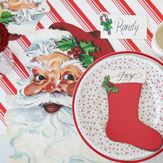 Die Cut Santa Placemat - Zinnias Gift Boutique