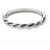 Interlok Twist Hinged Bangle - Zinnias Gift Boutique