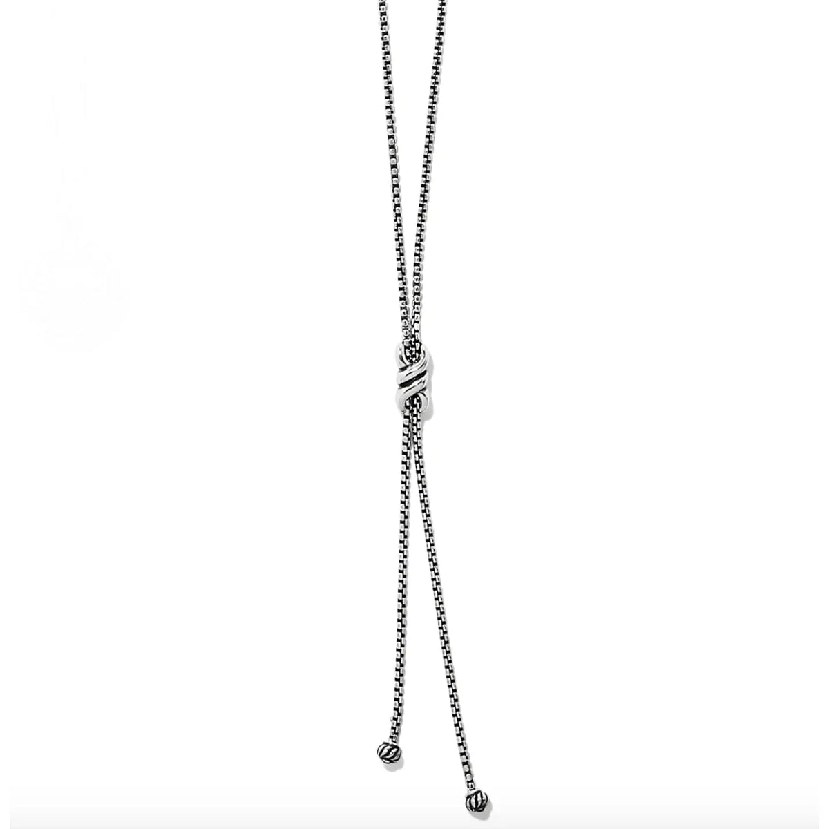 Interlok Twist Lariat Necklace - Zinnias Gift Boutique