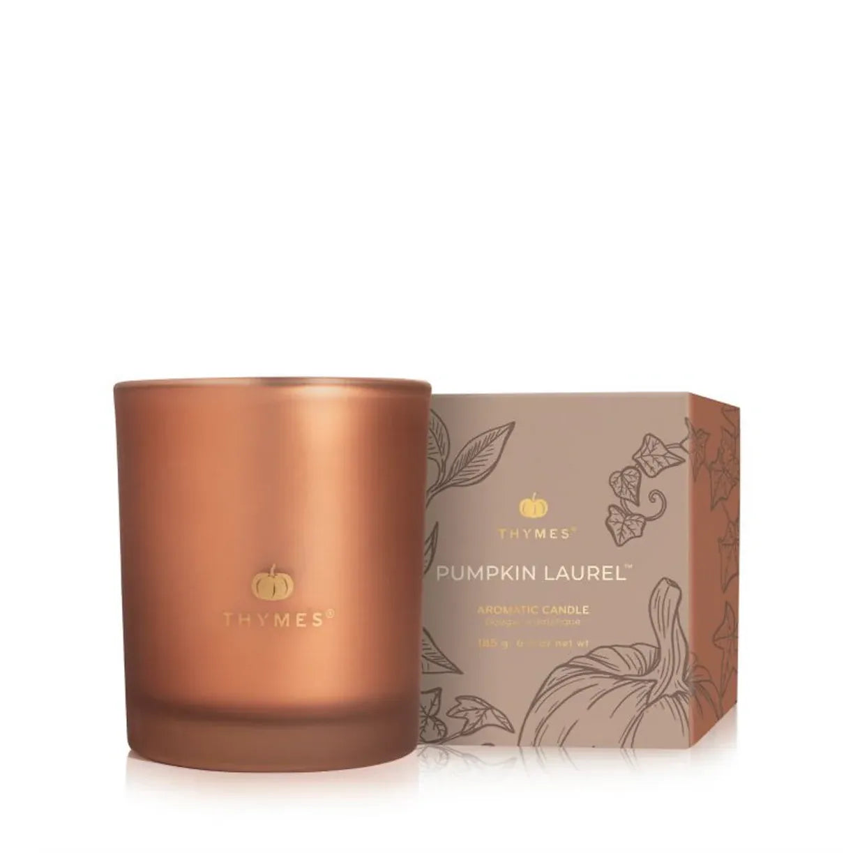 Pumpkin Laurel Aromatic Candle - Zinnias Gift Boutique