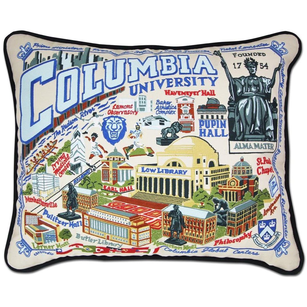 Handcrafted Collegiate Pillow - Zinnias Gift Boutique
