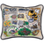 Handcrafted Collegiate Pillow