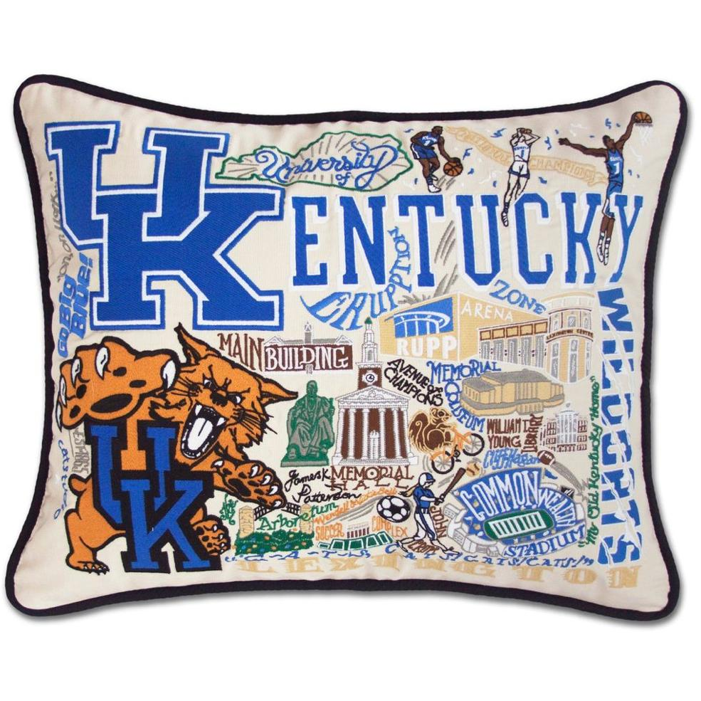 Handcrafted Collegiate Pillow - Zinnias Gift Boutique