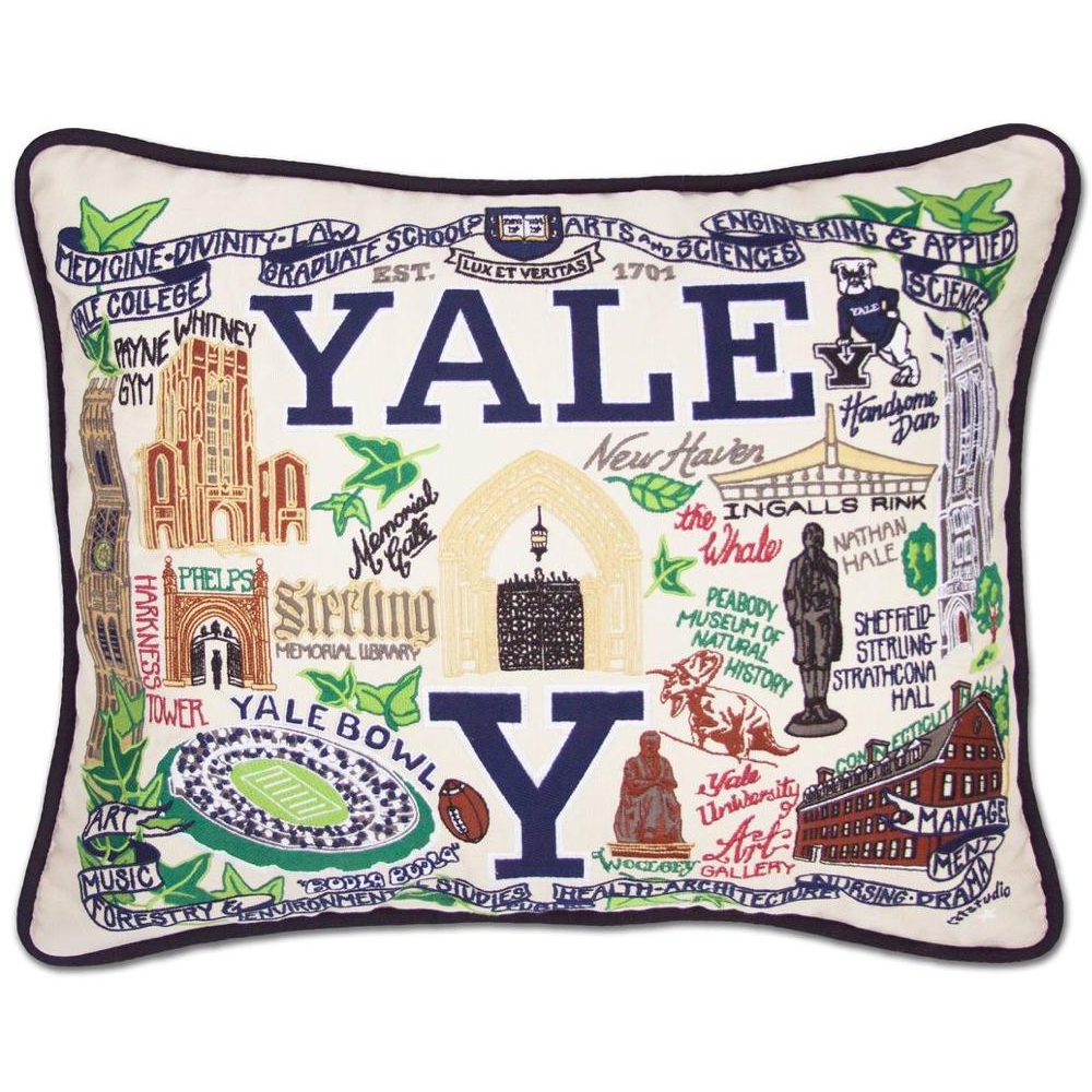 Handcrafted Collegiate Pillow - Zinnias Gift Boutique