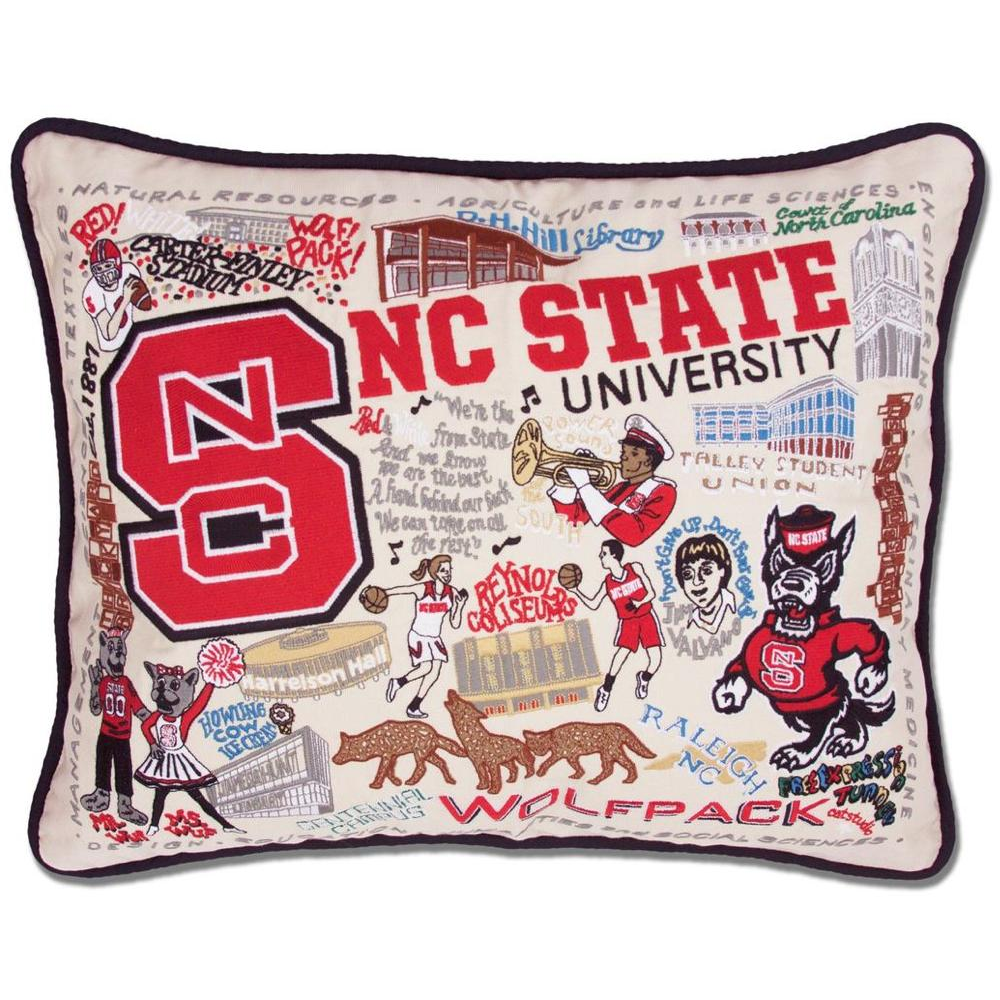 Handcrafted Collegiate Pillow - Zinnias Gift Boutique