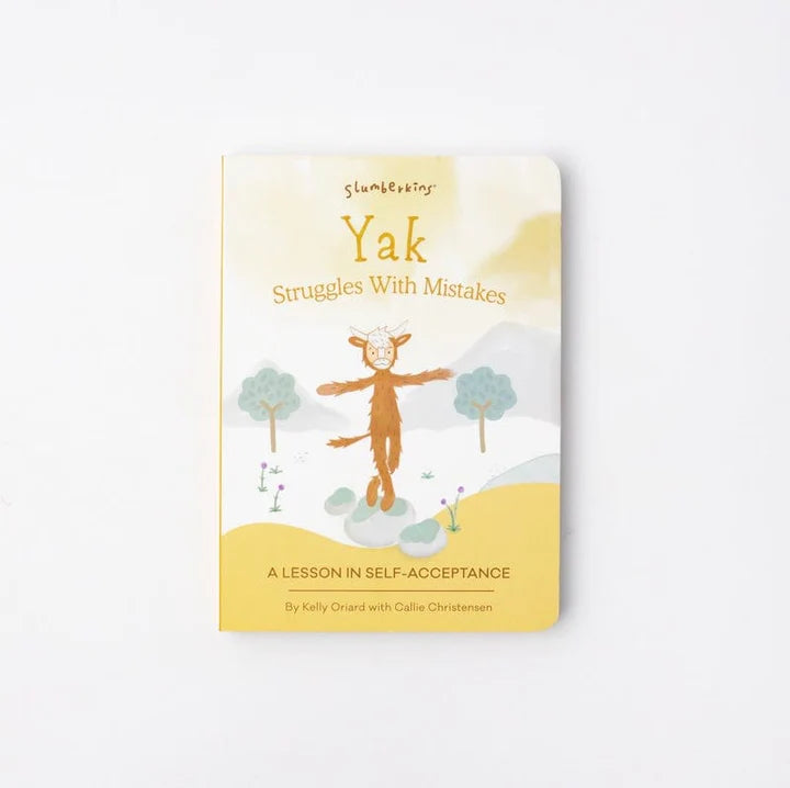 Yak Struggles With Mistakes: A Lesson In Self Acceptance (Book Only) - Zinnias Gift Boutique