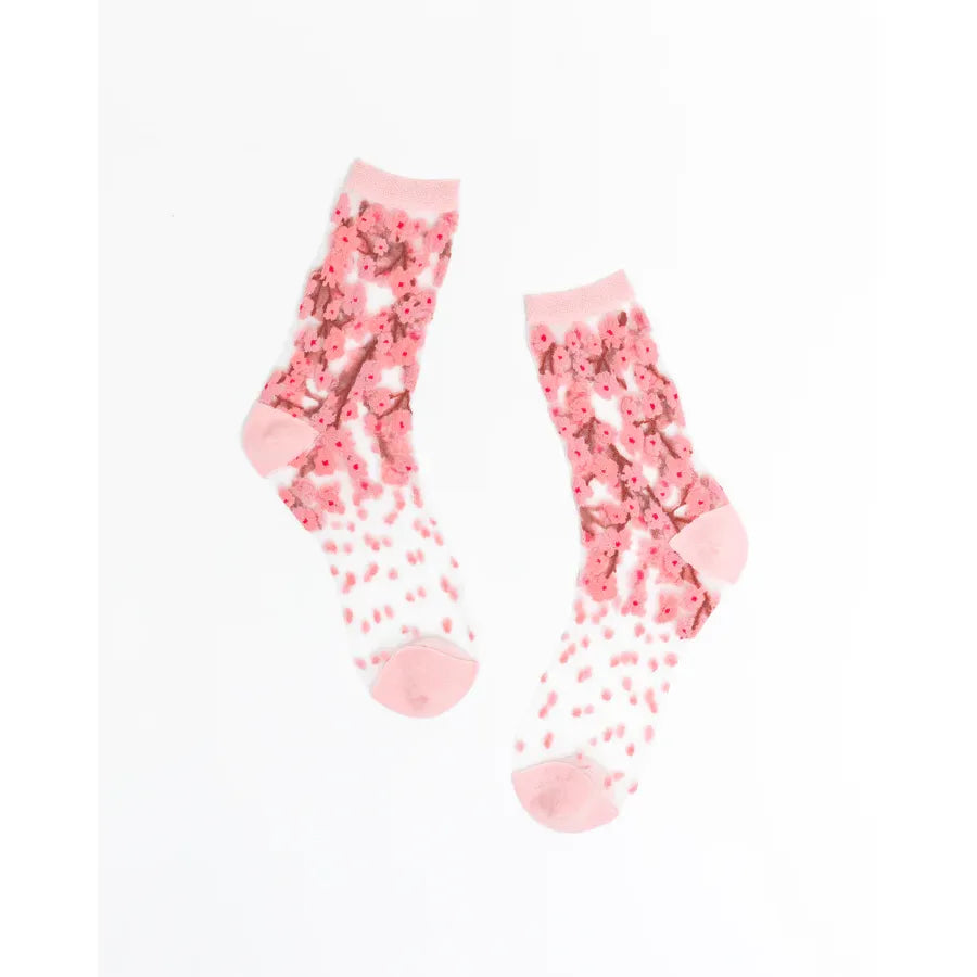 Sheer Crew Socks - Zinnias Gift Boutique