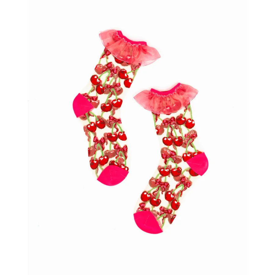 Sheer Crew Socks - Zinnias Gift Boutique