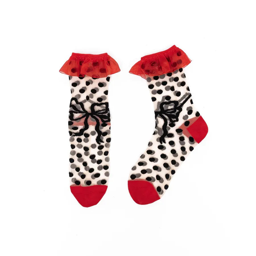 Sheer Crew Socks - Zinnias Gift Boutique