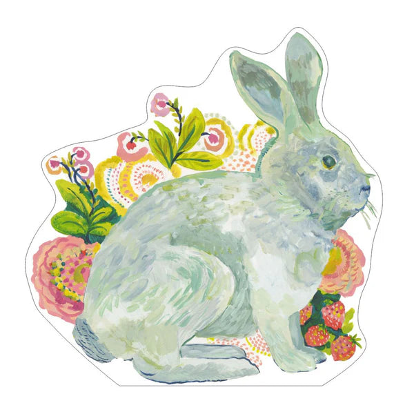 Strawberry Rabbit Mini Acrylic Cutout Shelfie 0.50 inch - Zinnias Gift Boutique