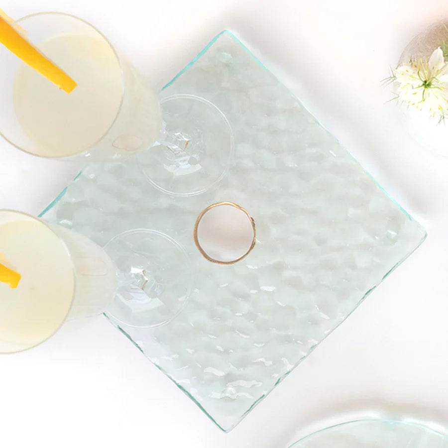 Trivet with cut out hot pad - Zinnias Gift Boutique