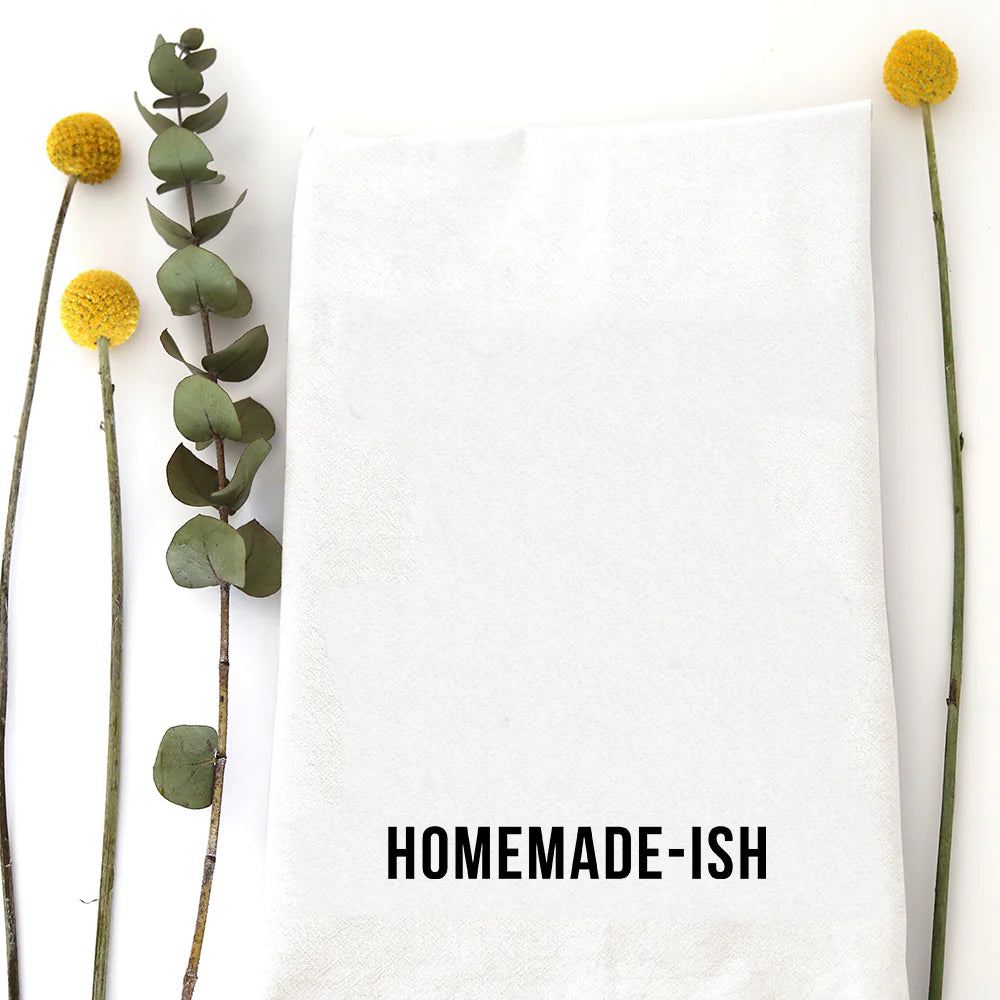 Homemade-ish Tea Towel - Zinnias Gift Boutique