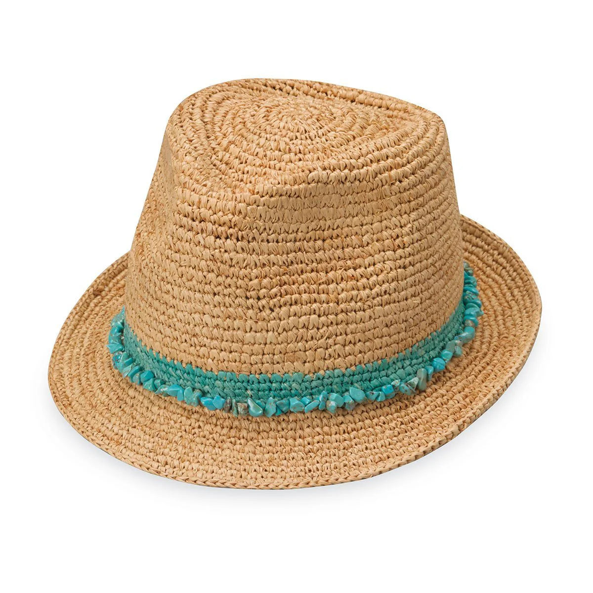 Tahiti Raffia Hat - Zinnias Gift Boutique