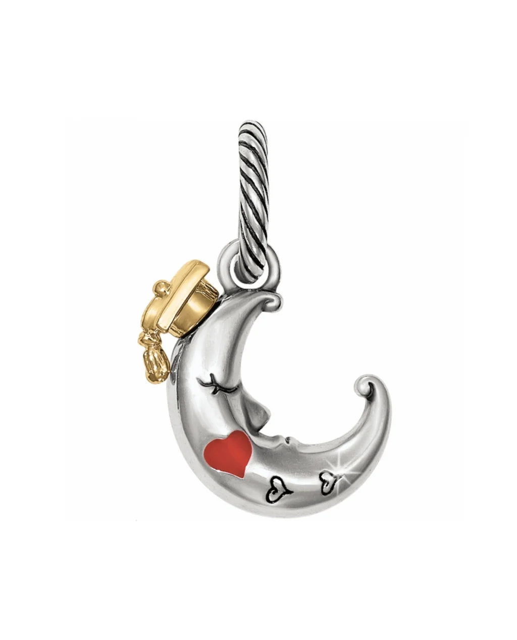 Shoot For the Moon Charm