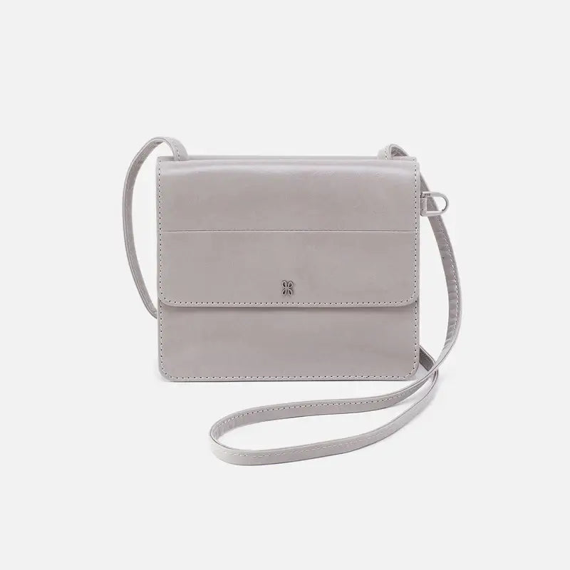 Jill Wallet Crossbody - Light Grey - Zinnias Gift Boutique