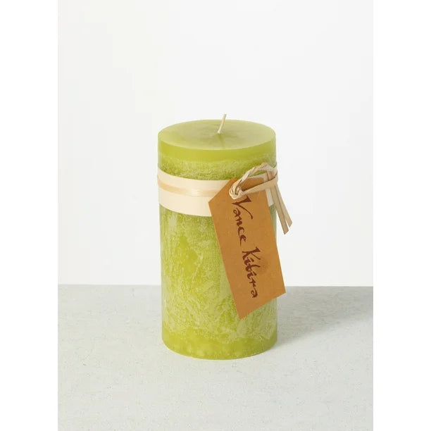 Timber Pillar Candle 6" - Zinnias Gift Boutique