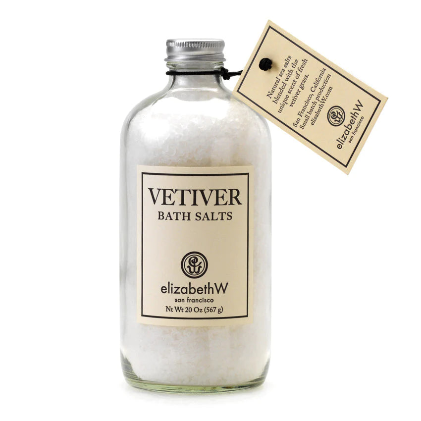 Bath Salts in Bottle Vetiver 20 oz - Zinnias Gift Boutique