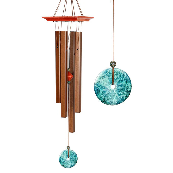 Woodstock Turquoise Chime - Medium - Zinnias Gift Boutique