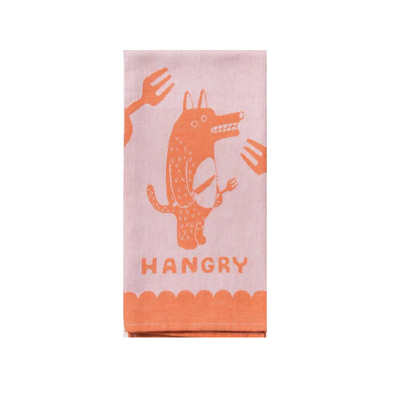 Hangry Dish Towel - Zinnias Gift Boutique