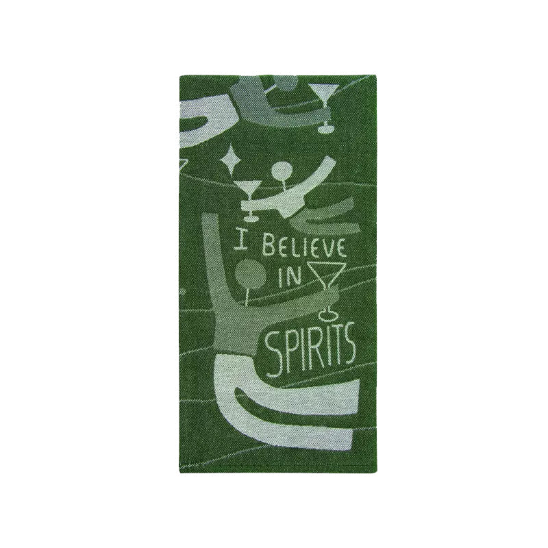 I Believe In Spirits DishTowel - Zinnias Gift Boutique