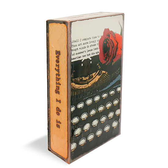 Wholehearted 267 Houston Llew Spirit Tile RETIRED - Zinnias Gift Boutique