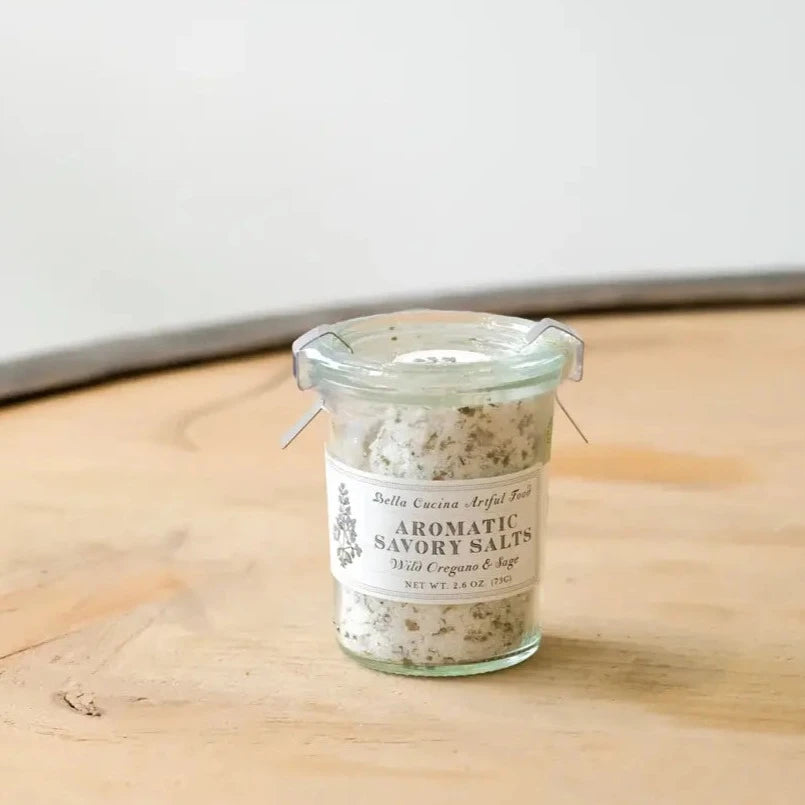 Wild Oregano & Sage Savory Salt; 2.6 oz. - Zinnias Gift Boutique