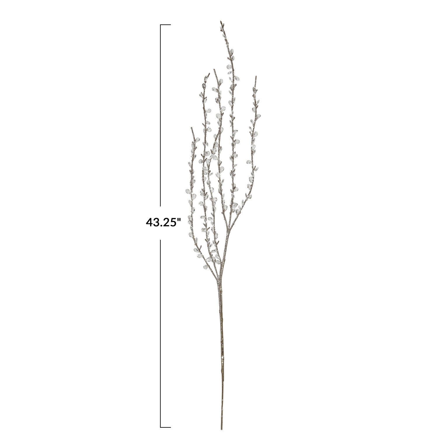 Acrylic Gold Crystal Spray - Zinnias Gift Boutique