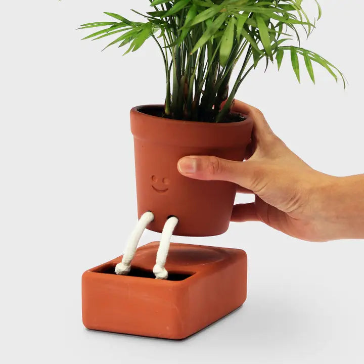 Self Care Planter | Self Watering Plant Pot - Zinnias Gift Boutique