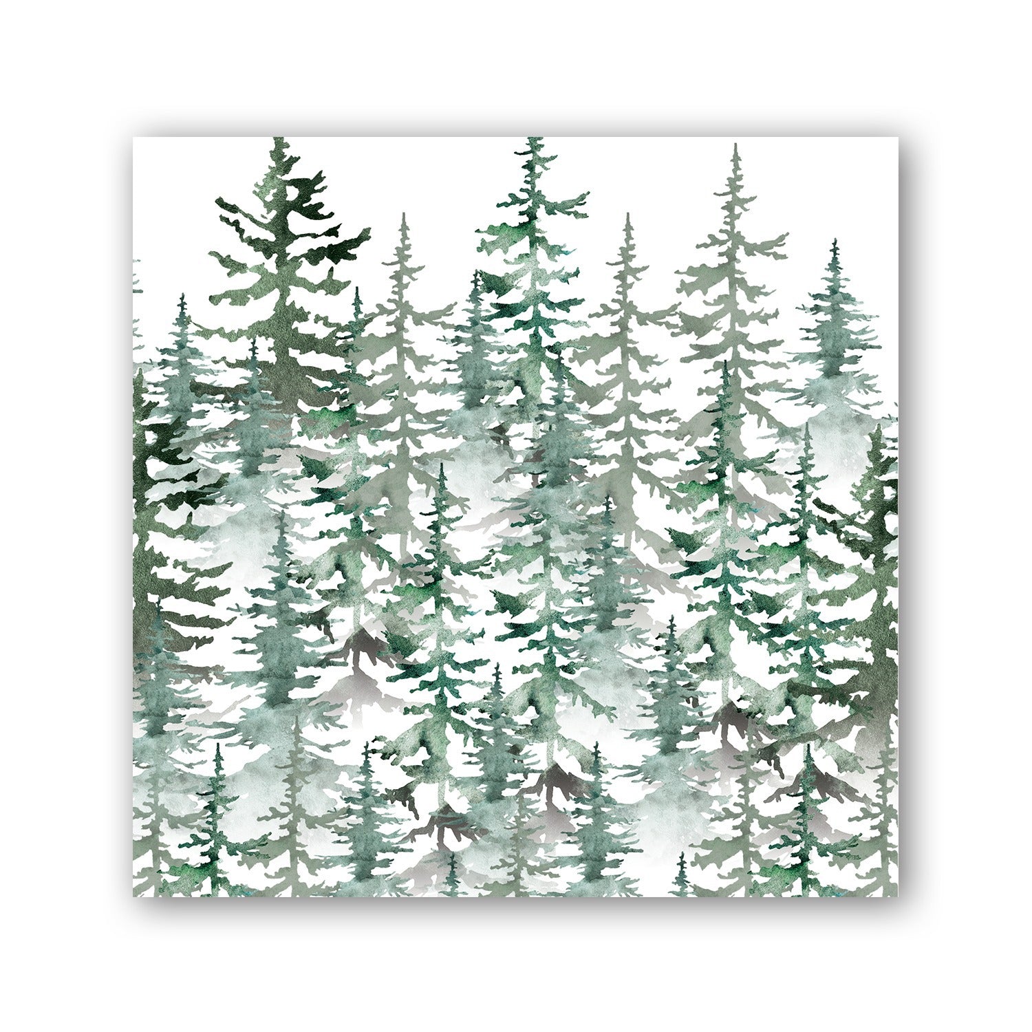 Evergreen Cocktail Napkin - Zinnias Gift Boutique