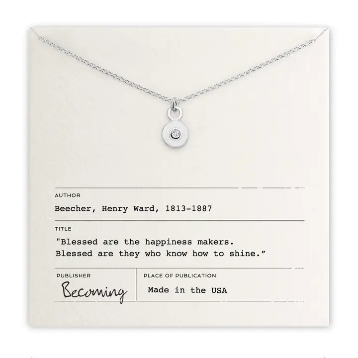 Shine Necklace - SS - Zinnias Gift Boutique