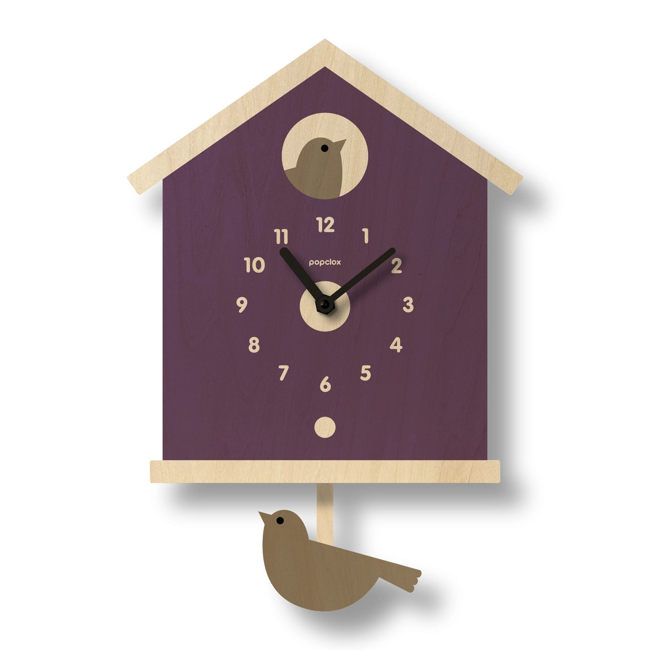 Birdhouse Pendulum Clock - Zinnias Gift Boutique