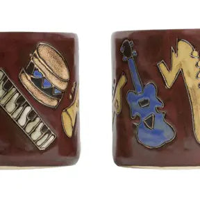 Mara Mugs - Musical Instruments - Zinnias Gift Boutique