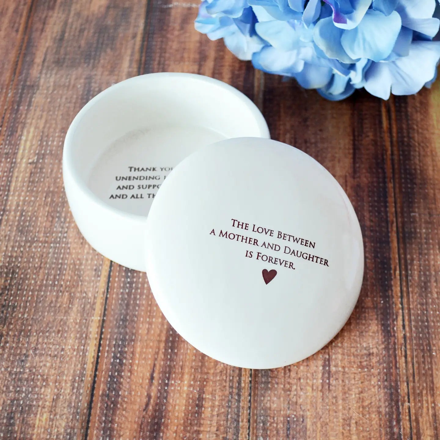 Round Keepsake Box - Zinnias Gift Boutique