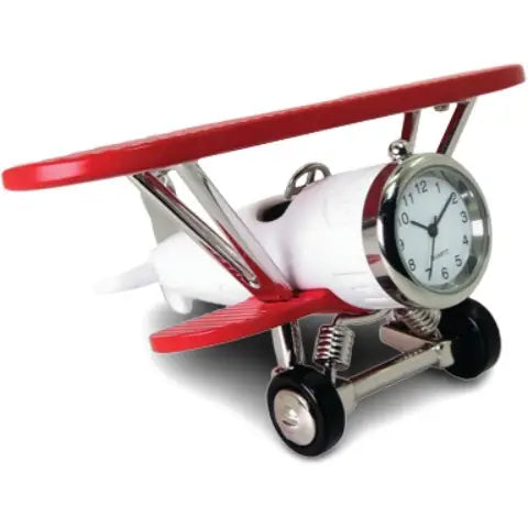 Bi-Plane Desk Clock - Zinnias Gift Boutique
