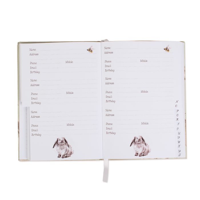 Address book - Anniversary Owls - Zinnias Gift Boutique