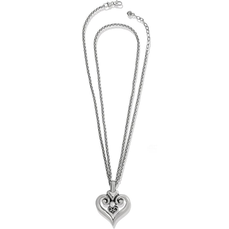 Alcazar Heart Glint Cnv Nk - Zinnias Gift Boutique