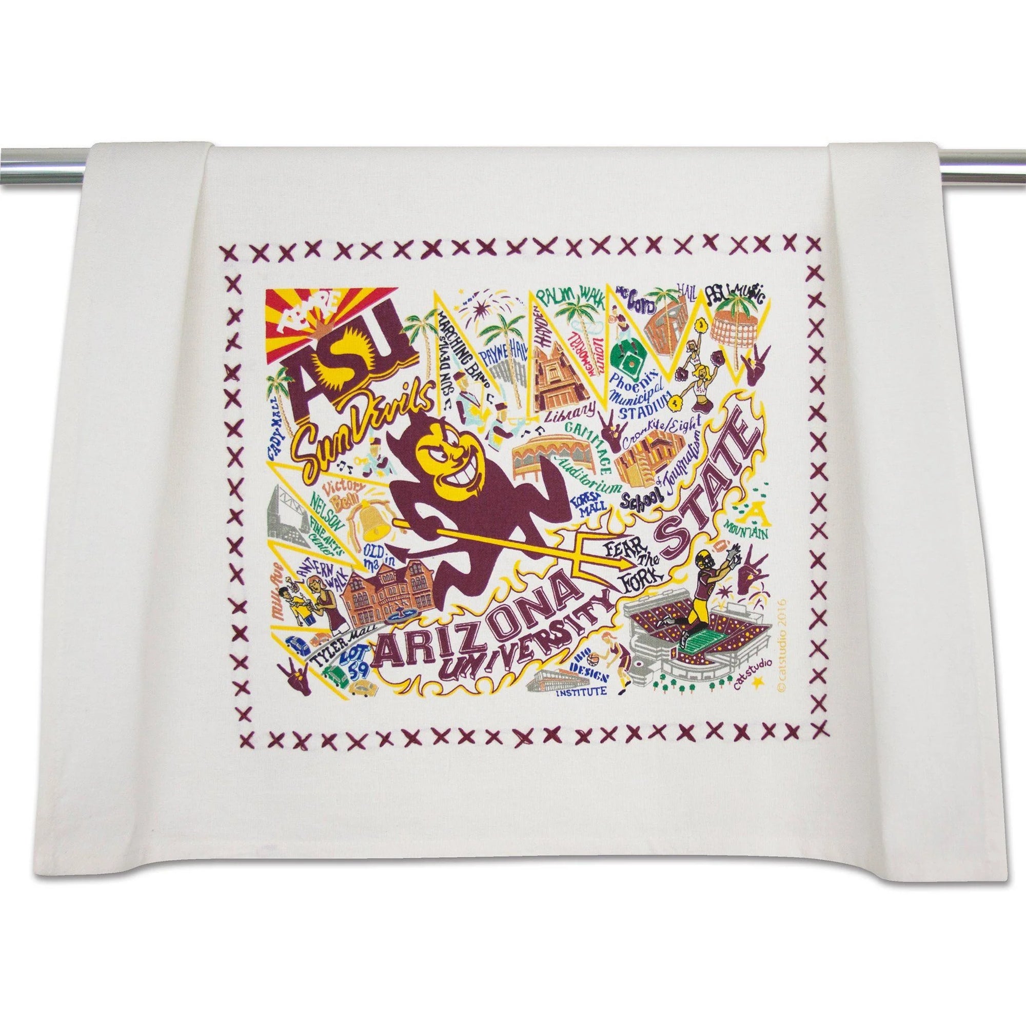 Dish Towel - Collegiate - Zinnias Gift Boutique